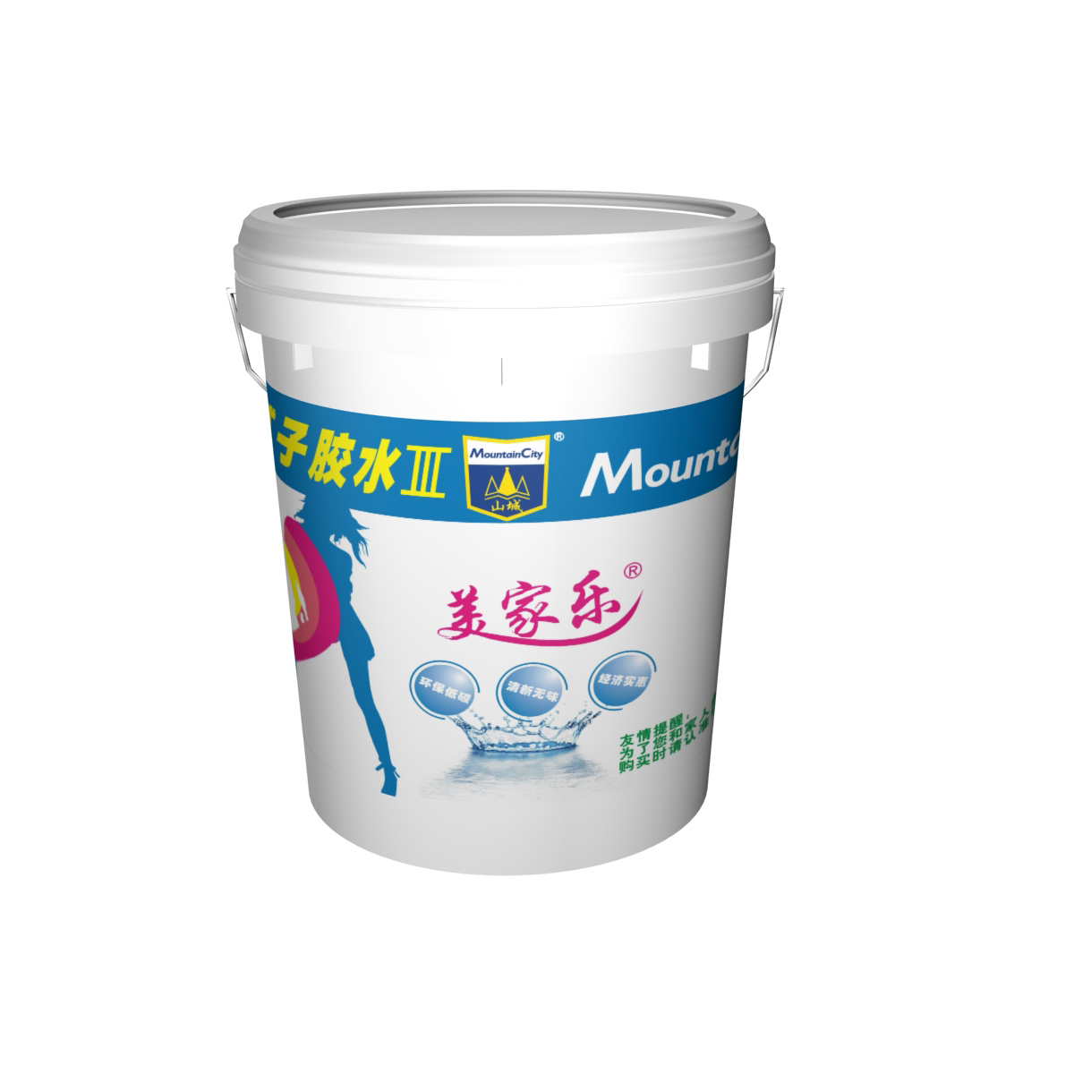 美家乐腻子胶水三型制作