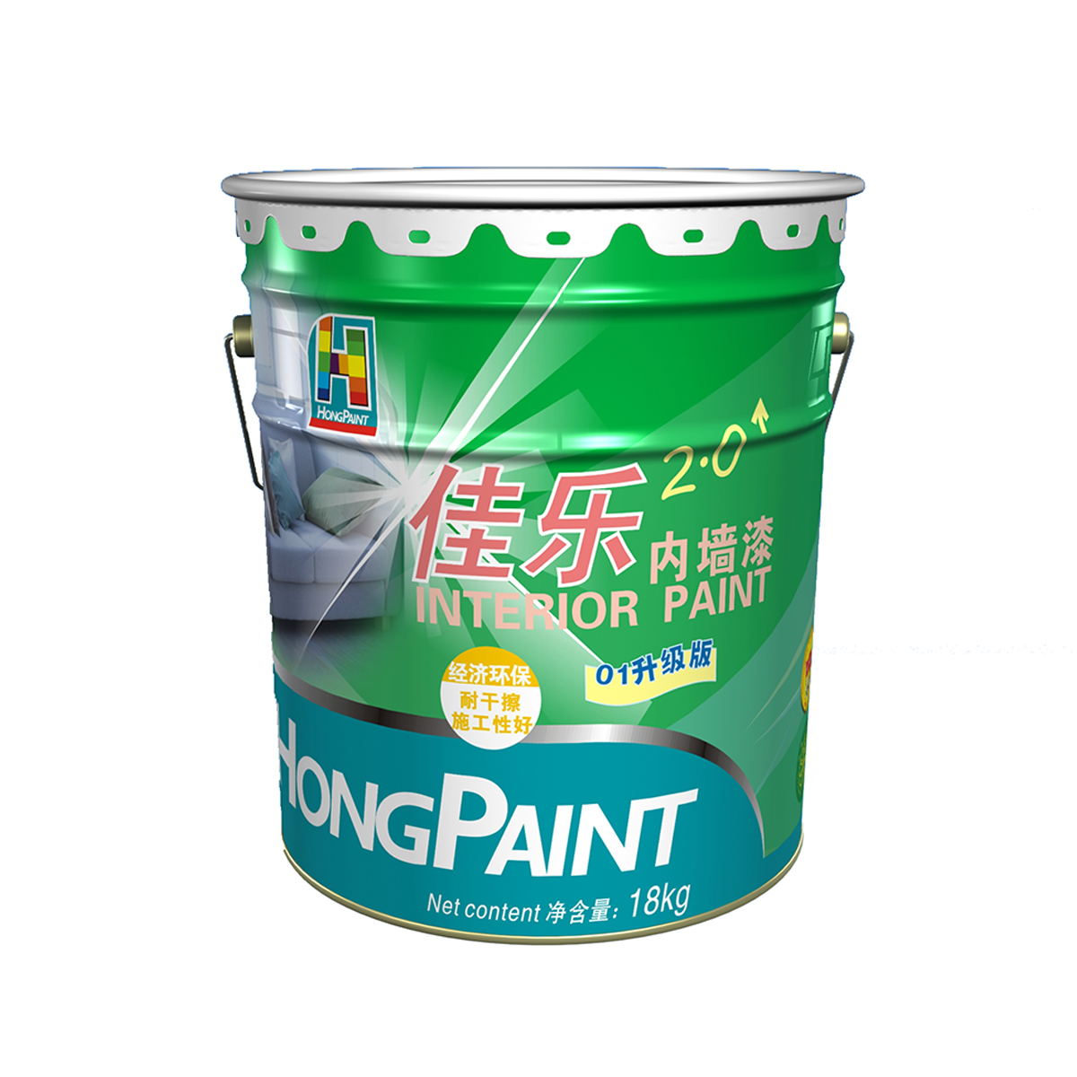 宏时丽佳乐型内墙漆加工